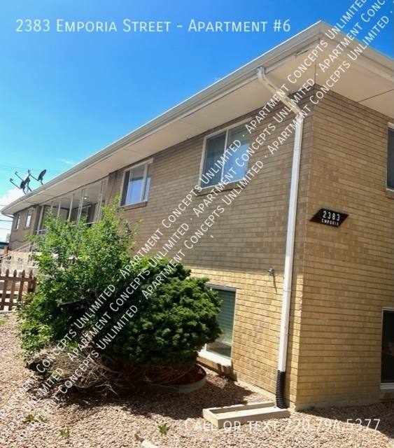 Apartment for rent at 2383 Emporia St #6, Aurora, CO 80010