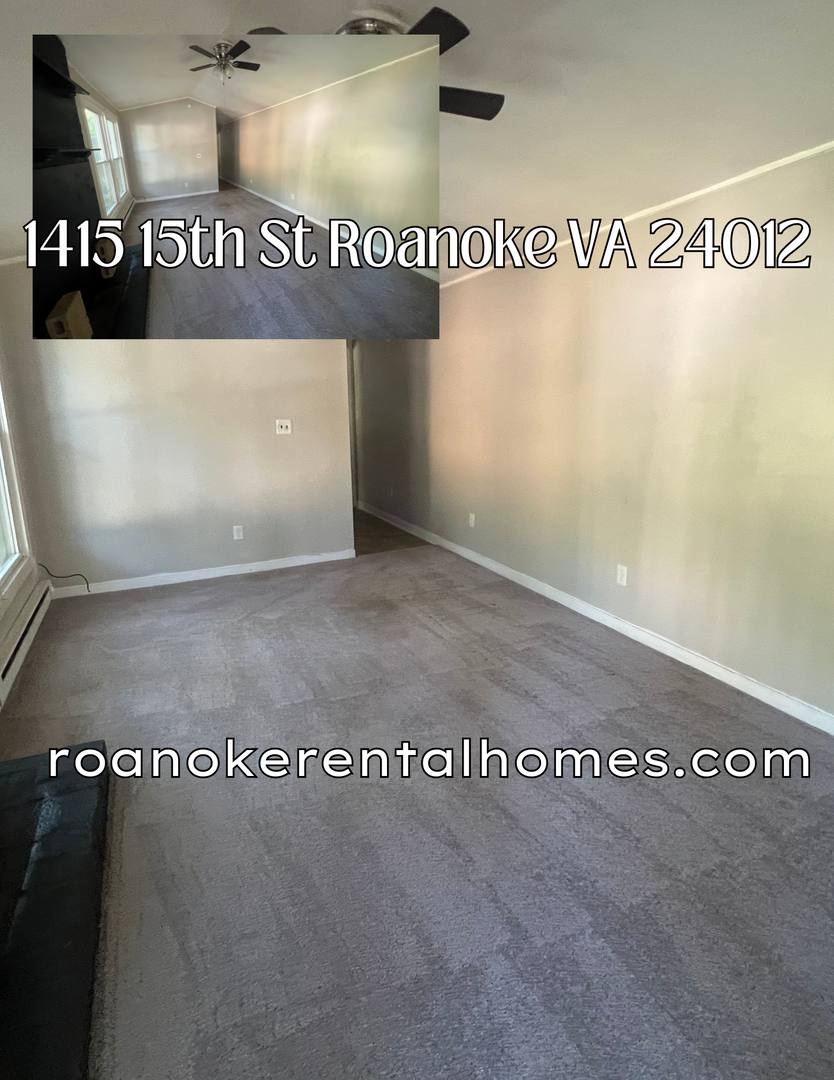 House for rent at 1415 15th St NE, Roanoke, VA 24012