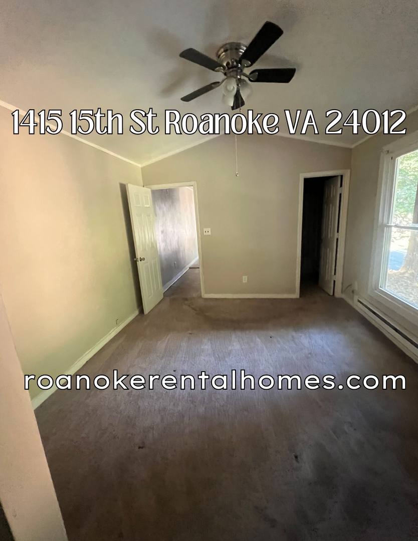 House for rent at 1415 15th St NE, Roanoke, VA 24012