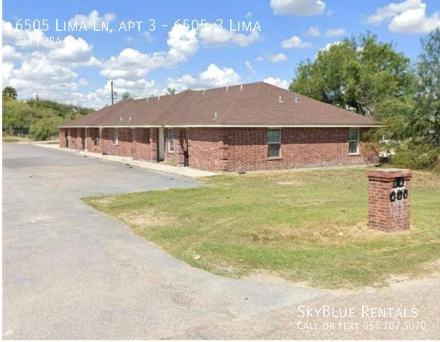 Apartment for rent at 6505 Lima Lane #3, Mission, TX 78574
