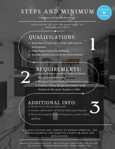Townhouse for rent at Battle Ridge North, 3558 Aldie Court #1, Raleigh, NC 27610
