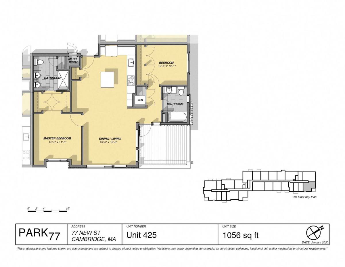 Apartment for rent at 87 New St, Cambridge, MA 02138