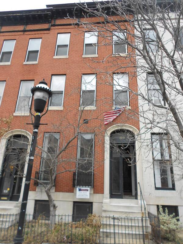 Apartment for rent at 1513 Bolton St, Baltimore, MD 21217