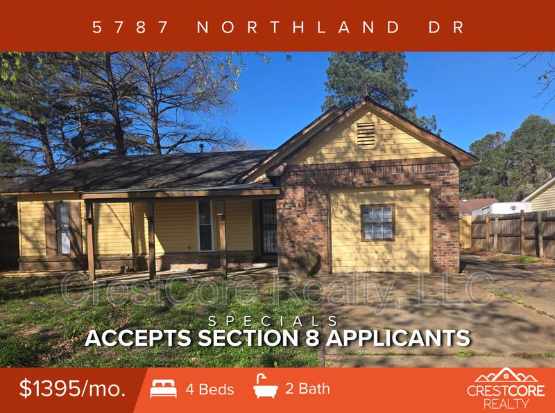 House for rent at 5787 Northland Dr, Millington, TN 38053