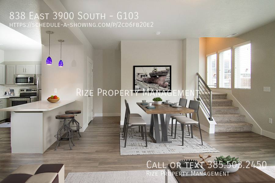 Townhouse for rent at 838 E 3900 S #G106, Salt Lake City, UT 84107