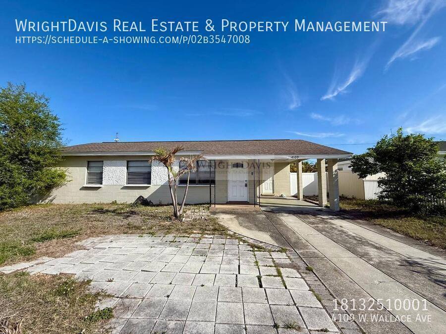 House for rent at 4109 W Wallace Ave, Tampa, FL 33611