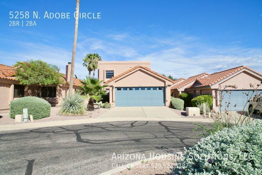 House for rent at 5258 N Adobe Circle, Tucson, AZ 85750