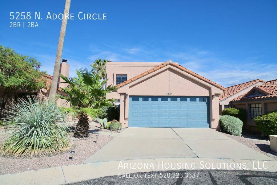 House for rent at 5258 N Adobe Circle, Tucson, AZ 85750