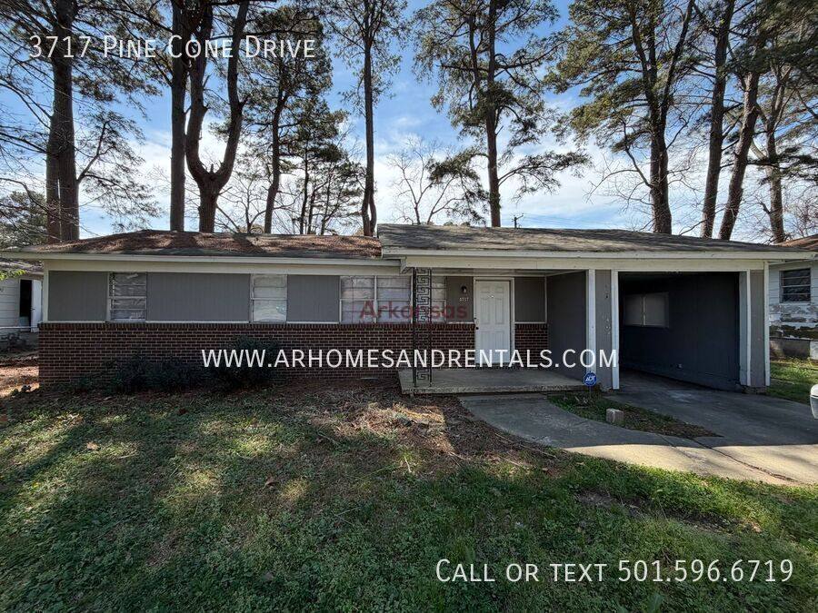 House for rent at 3717 Pine Cone Dr, Little Rock, AR 72209