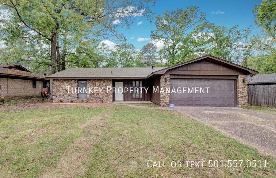 House for rent at 9920 Stardust Trail, Little Rock, AR 72209