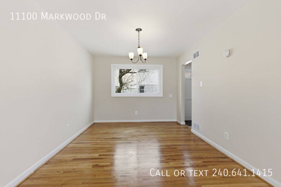 House for rent at 11100 Markwood Dr, Silver Spring, MD 20902