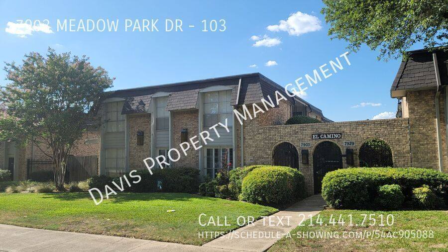 Condo for rent at 7903 Meadow Park Dr #103, Dallas, TX 75230