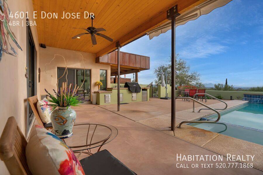 House for rent at 4601 E Don Jose Dr, Tucson, AZ 85718
