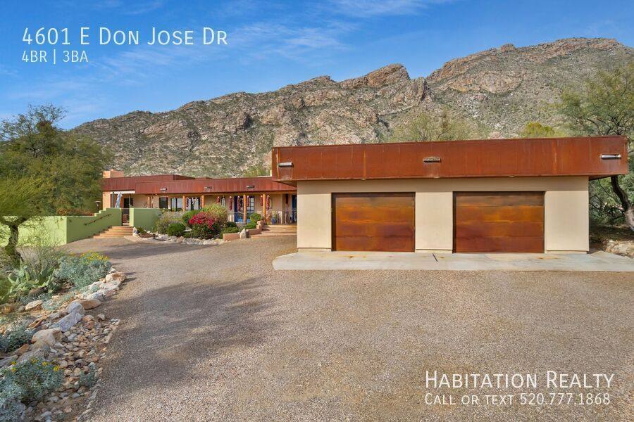 House for rent at 4601 E Don Jose Dr, Tucson, AZ 85718
