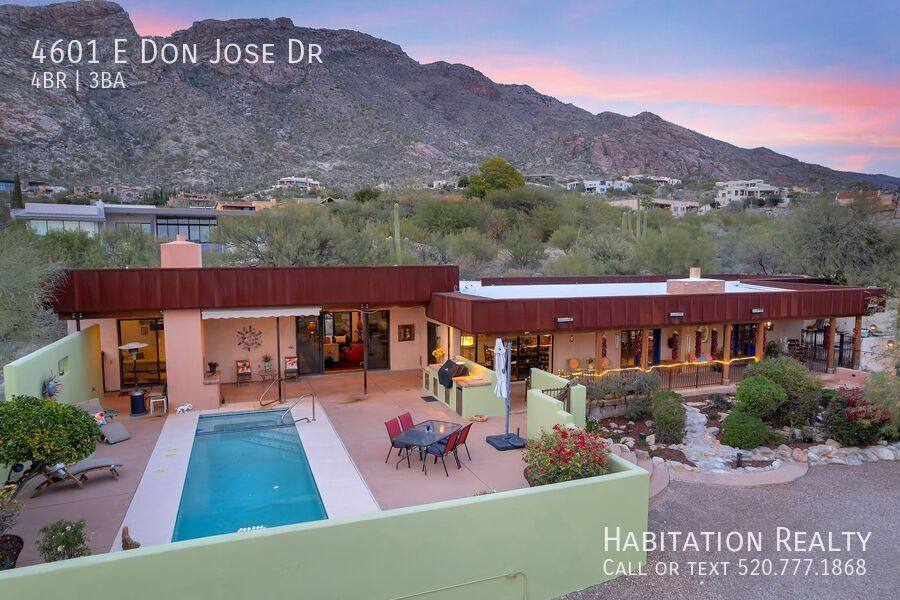 House for rent at 4601 E Don Jose Dr, Tucson, AZ 85718