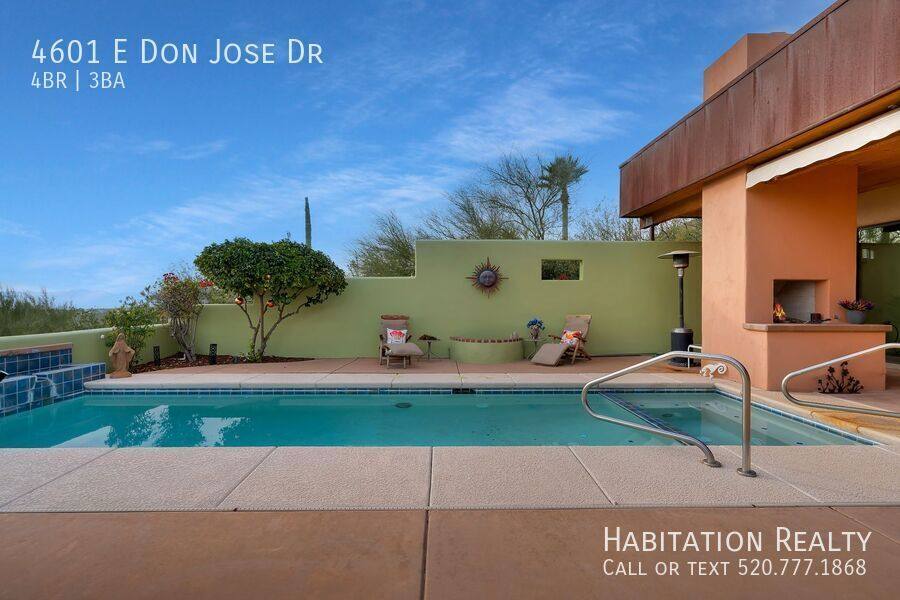 House for rent at 4601 E Don Jose Dr, Tucson, AZ 85718