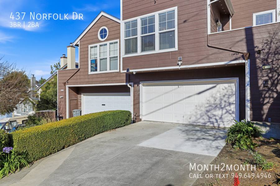 House for rent at 437 Norfolk Dr, Pacifica, CA 94044