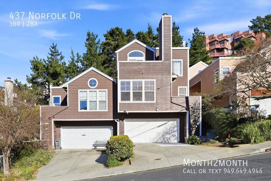 House for rent at 437 Norfolk Dr, Pacifica, CA 94044