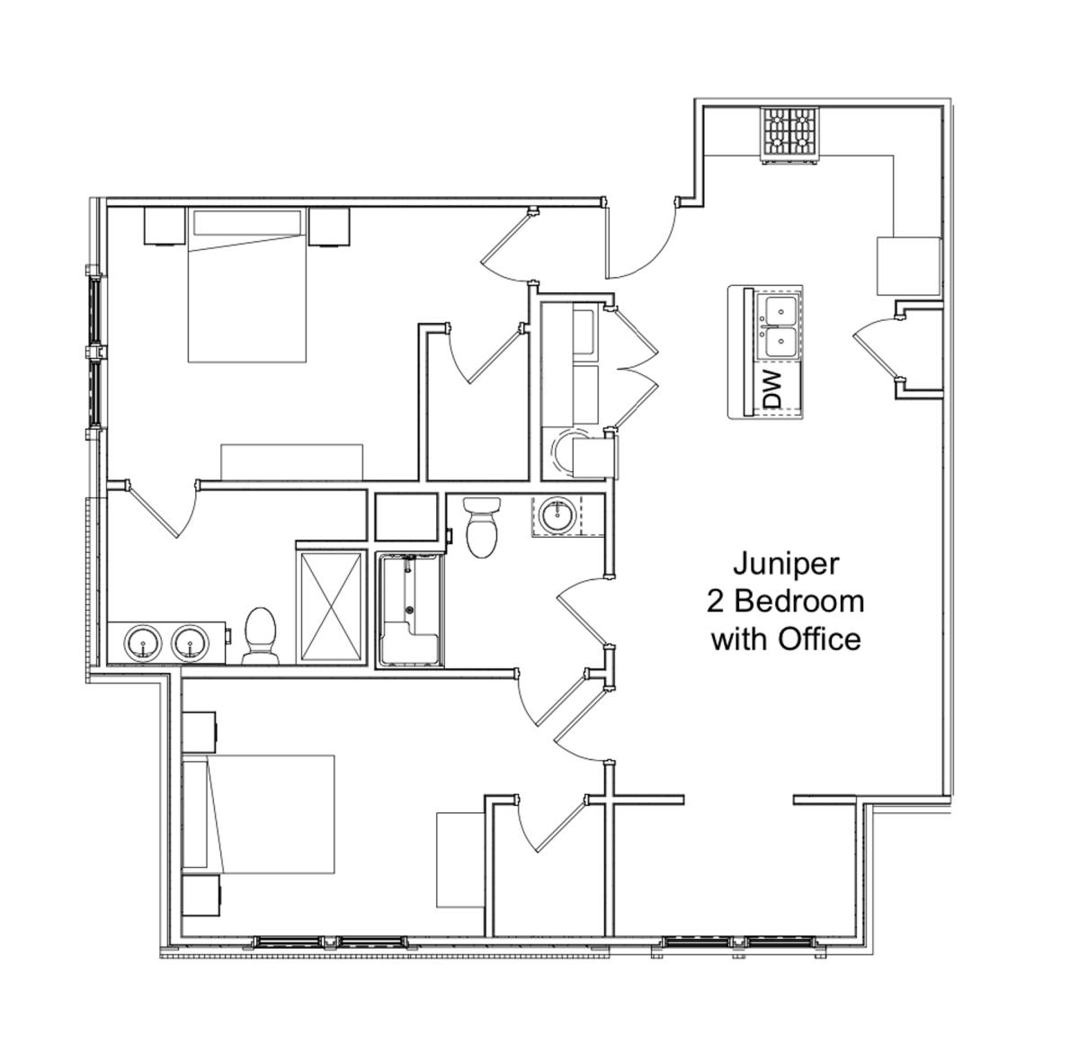 Apartment for rent at 4408 N Church St, Greensboro, NC 27455
