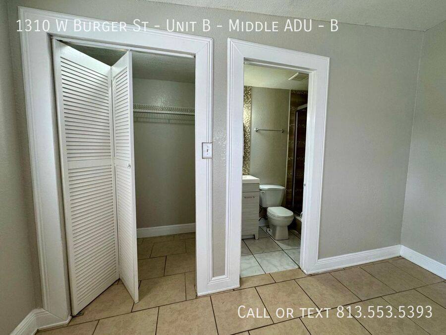 Apartment for rent at 1310 W Burger St #B Middle Adu, Tampa, FL 33604