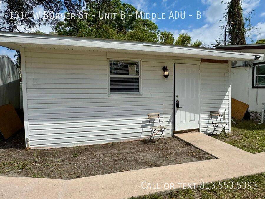 Apartment for rent at 1310 W Burger St #B Middle Adu, Tampa, FL 33604