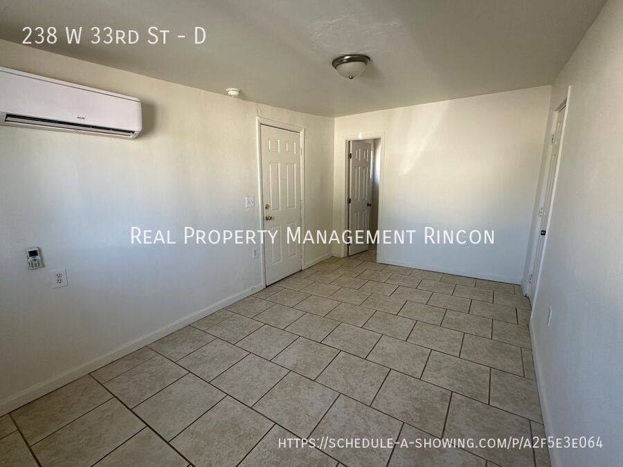 Apartment for rent at 238 W 33rd St #D, Tucson, AZ 85713