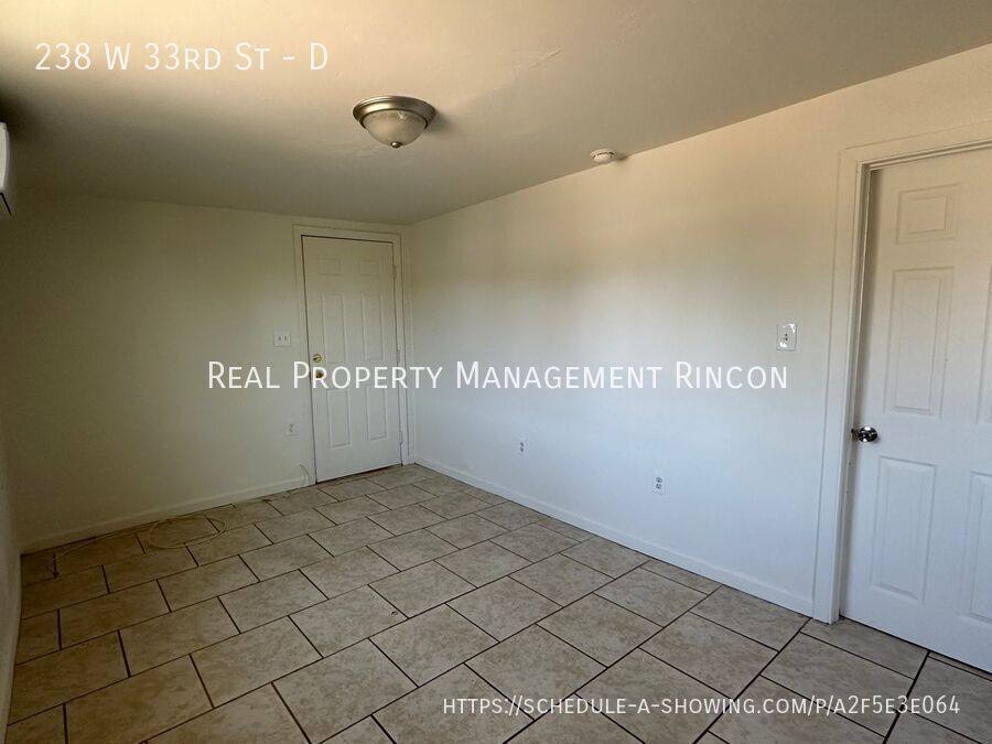 Apartment for rent at 238 W 33rd St #D, Tucson, AZ 85713