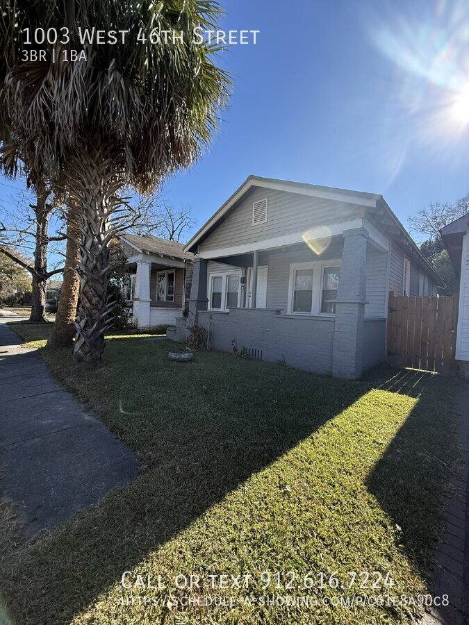 House for rent at 1003 W 46th St, Savannah, GA 31405