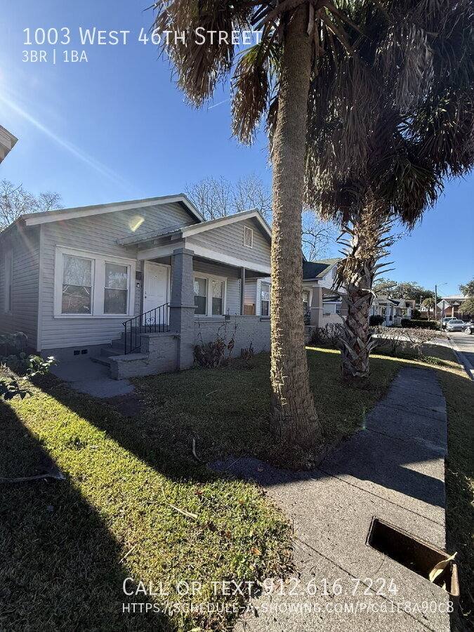 House for rent at 1003 W 46th St, Savannah, GA 31405