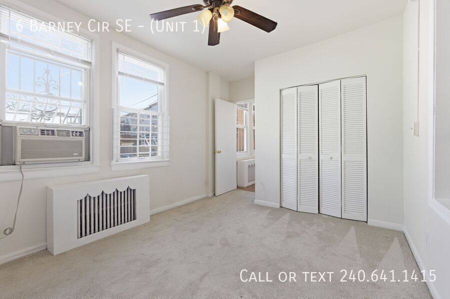 Apartment for rent at 6 Barney Circle SE #1, Washington, DC 20003