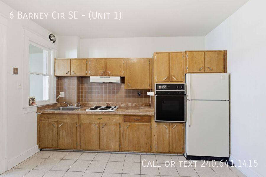 Apartment for rent at 6 Barney Circle SE #1, Washington, DC 20003