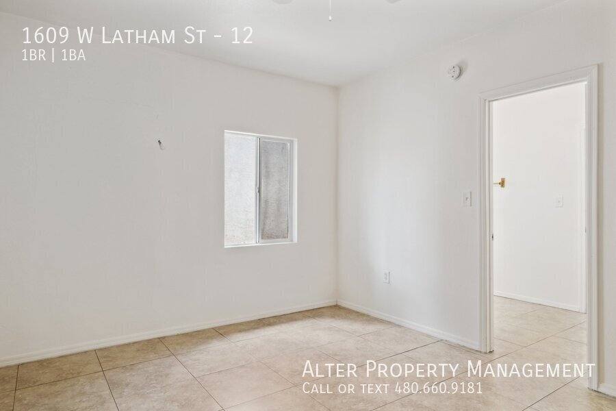 Apartment for rent at 1609 W Latham St #12, Phoenix, AZ 85007