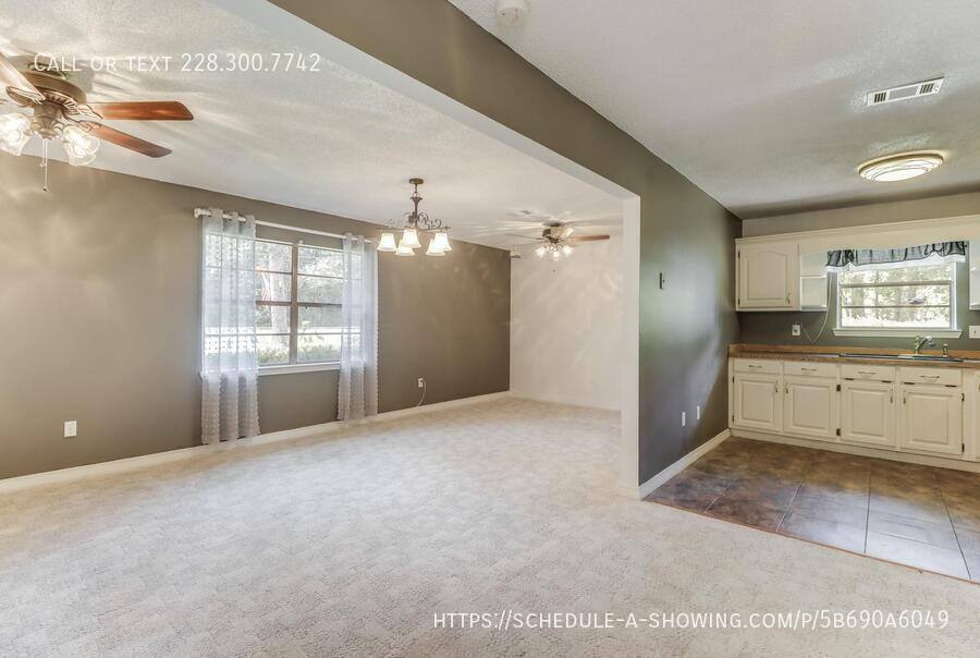 House for rent at 9708 Forts Lake Rd, Moss Point, MS 39562