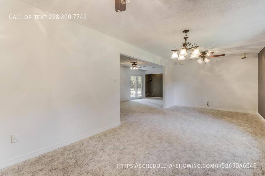 House for rent at 9708 Forts Lake Rd, Moss Point, MS 39562