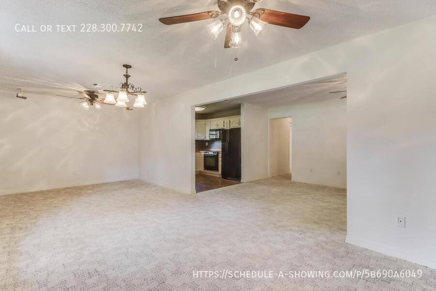 House for rent at 9708 Forts Lake Rd, Moss Point, MS 39562