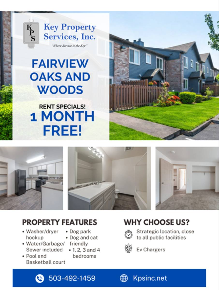 Apartment for rent at 22701 NE Halsey St, Fairview, OR 97024