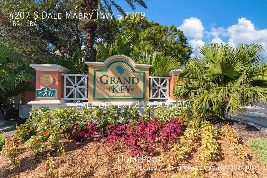 Condo for rent at 4207 S Dale Mabry Highway 7309, Tampa, FL 33611
