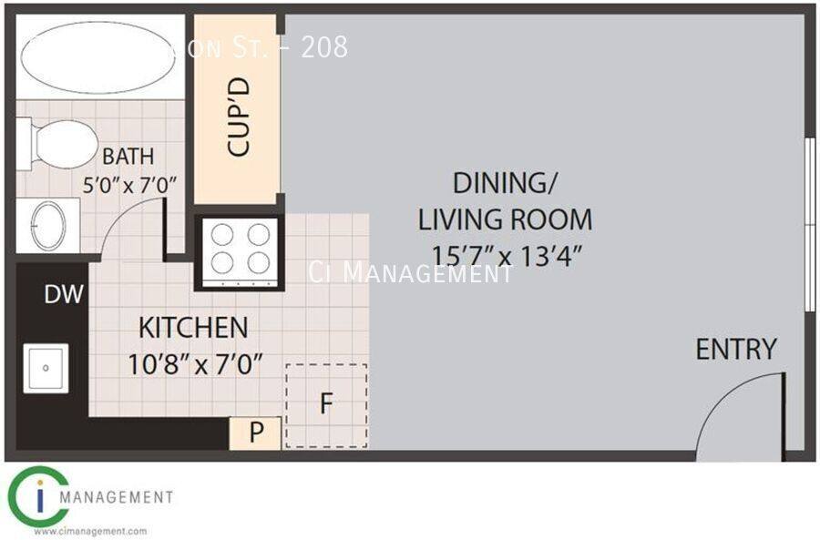 Apartment for rent at 907 N Beacon St #208, Dallas, TX 75214