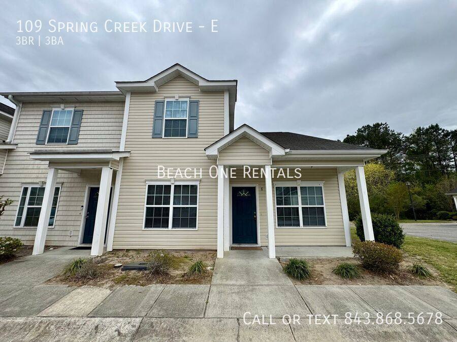 Townhouse for rent at 109 Spring Creek Dr E, Myrtle Beach, SC 29588