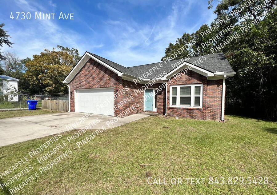 House for rent at 4730 Mint Ave, North Charleston, SC 29405
