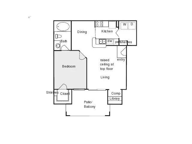 Apartment for rent at 5400 W Parmer Lane #829, Austin, TX 78727