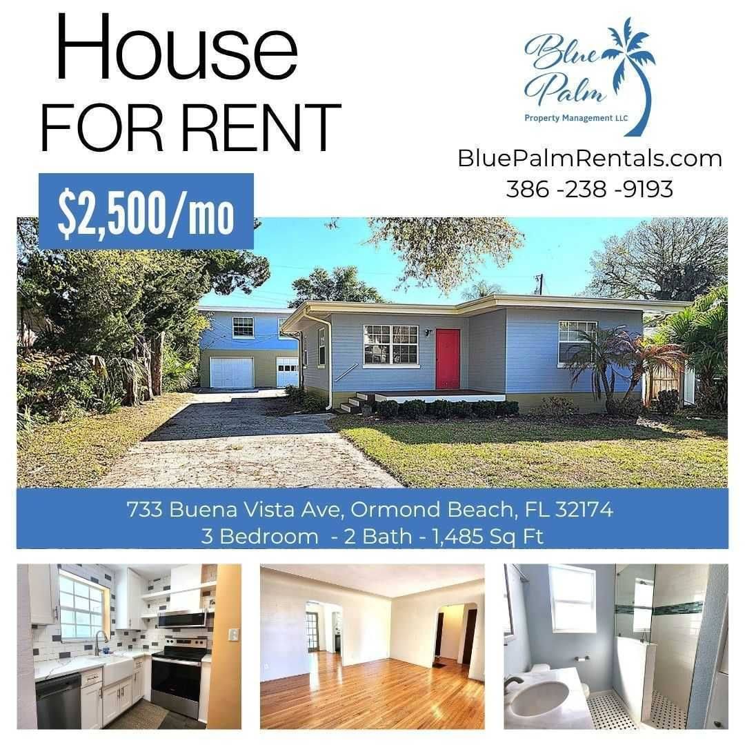 House for rent at 733 Buena Vista Ave, Ormond Beach, FL 32174