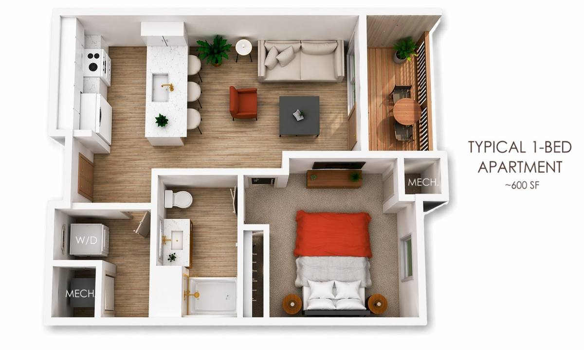 Apartment for rent at 1621 W 9th, Lawrence, KS 66044