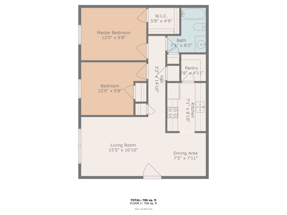 Apartment for rent at 1417 McClanahan Rd, Marlin, TX 76661