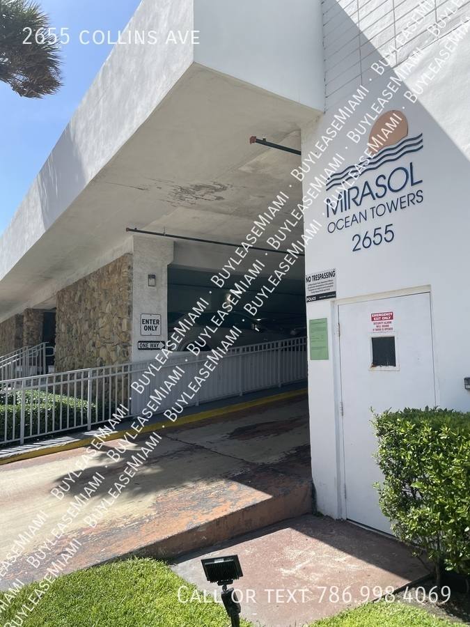 Apartment for rent at 2655 Collins Ave, Miami Beach, FL 33140