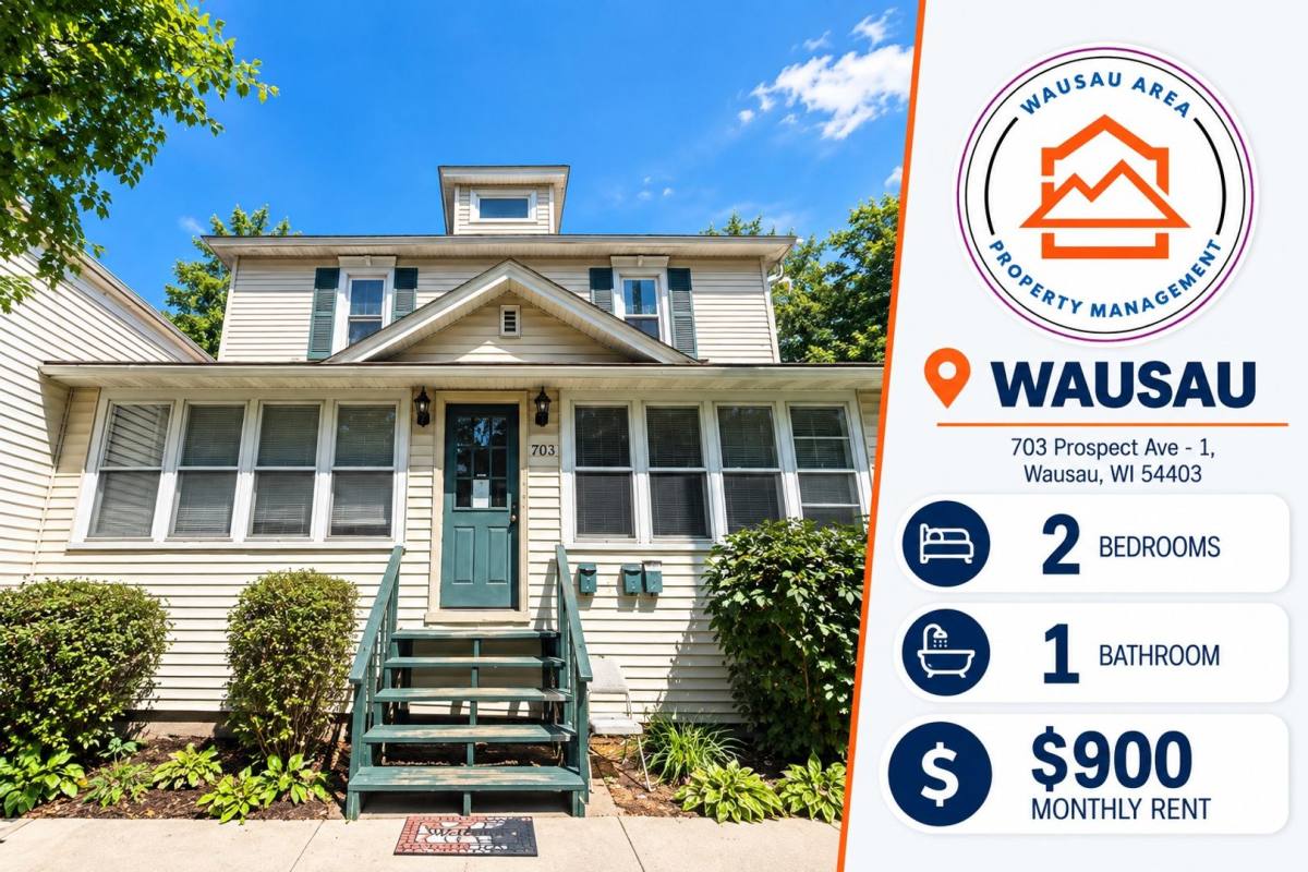 Apartment for rent at 701-703 Prospect Ave, Wausau, WI 54403