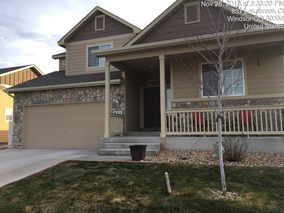 House for rent at 831 Lakebrook Court, Windsor, CO 80550