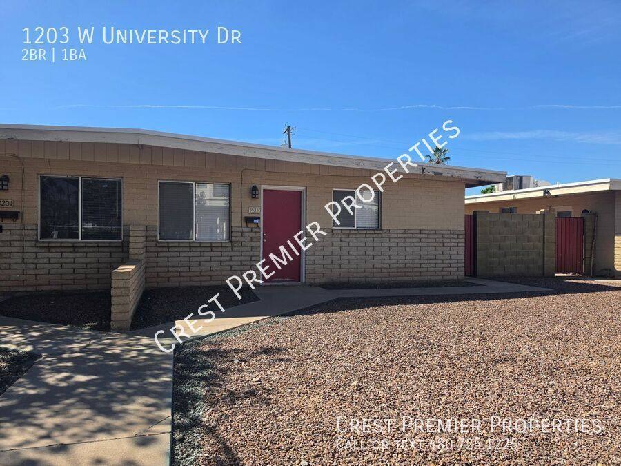 House for rent at 1203 W University Dr, Tempe, AZ 85281