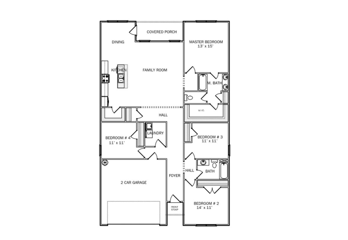 House for rent at 822 Temple St, Foley, AL 36535