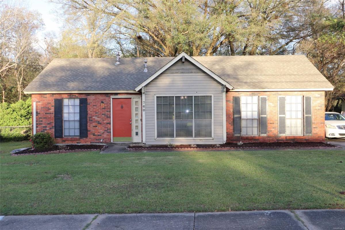 House for rent at 760 N Burbank Dr, Montgomery, AL 36117